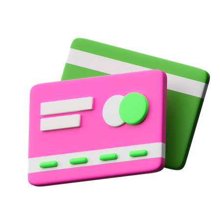 Credit Cards  3D Icon