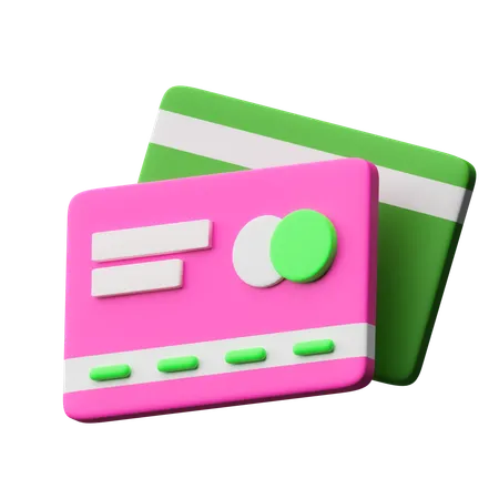 Credit Cards  3D Icon