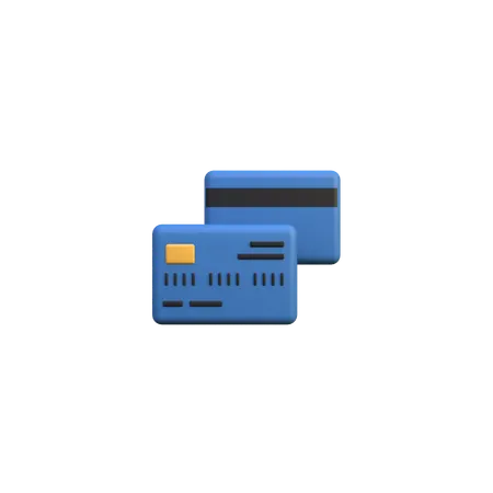 Credit Cards  3D Icon