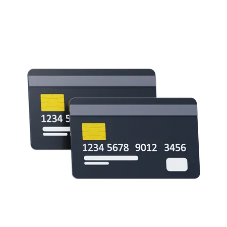 Credit Cards  3D Icon