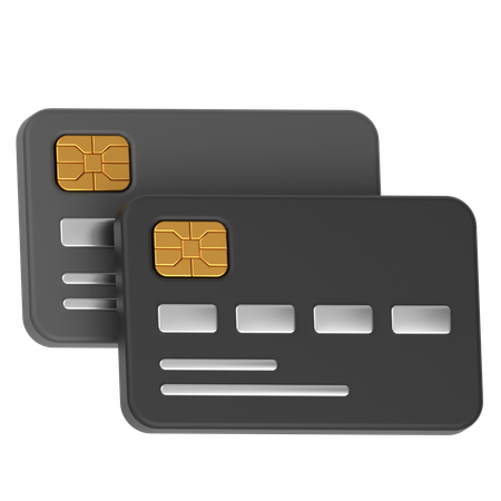 Credit Cards  3D Icon