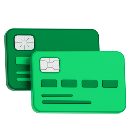 Credit Cards  3D Icon