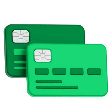 Credit Cards  3D Icon