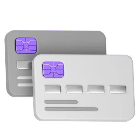 Credit Cards  3D Icon