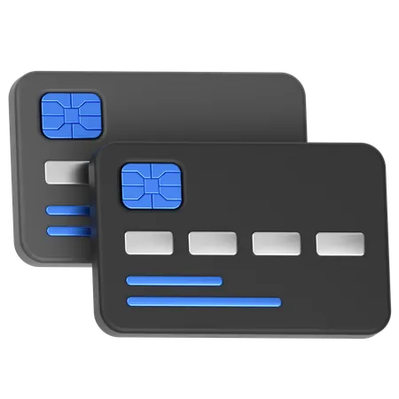 Credit Cards  3D Icon