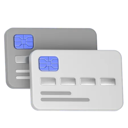 Credit Cards  3D Icon