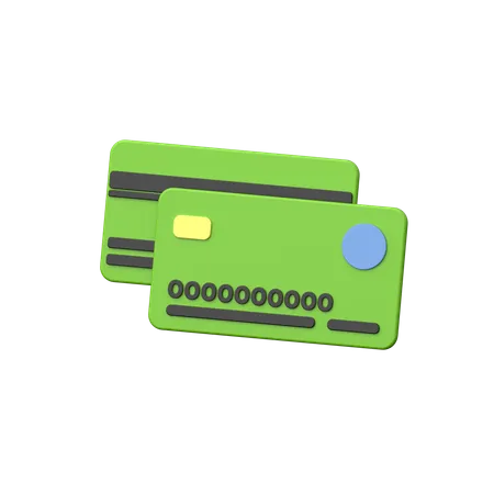 Credit Cards  3D Icon