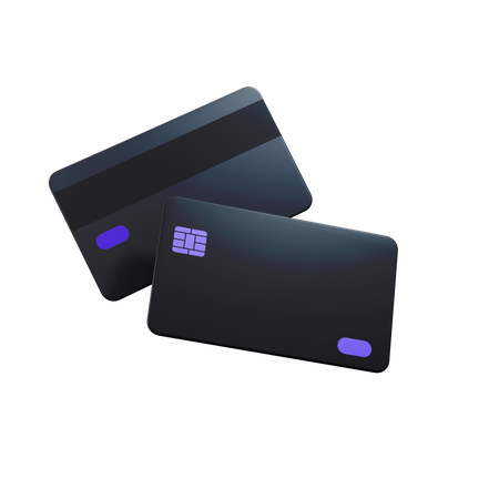 Credit Cards  3D Icon