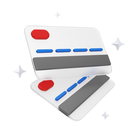 Credit Cards  3D Icon