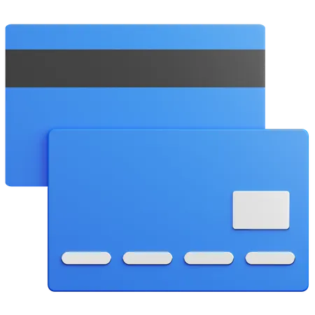 Credit Cards  3D Illustration