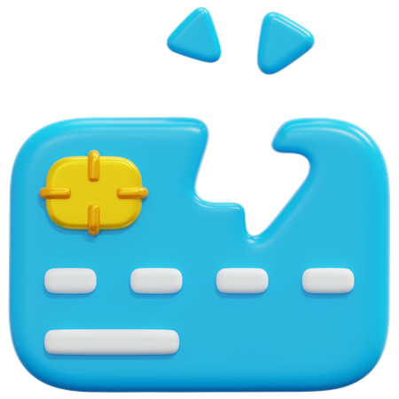 Credit Crisis  3D Icon