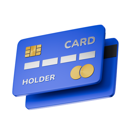 Credit Debit Card  3D Icon