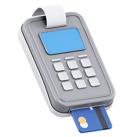 Credit machine  3D Icon