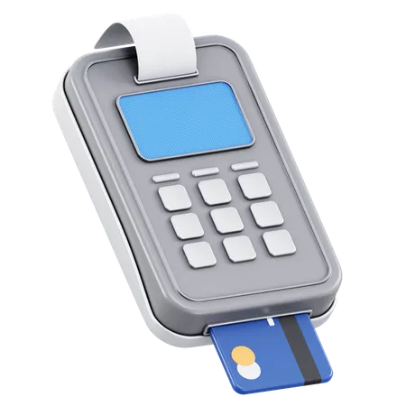 Credit machine  3D Icon