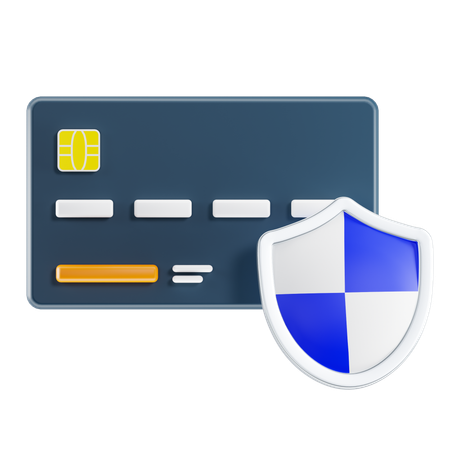 Credit Protection  3D Icon