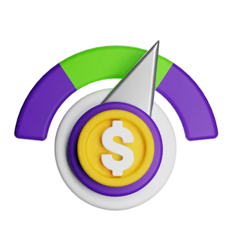 Credit Score  3D Icon