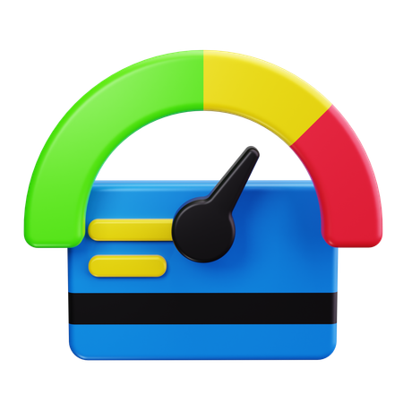 Credit Score  3D Icon