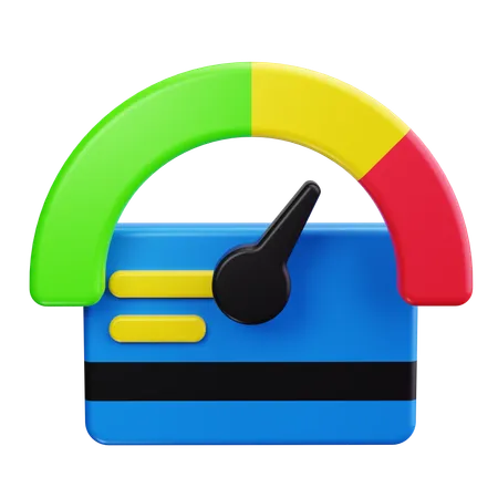 Credit Score  3D Icon