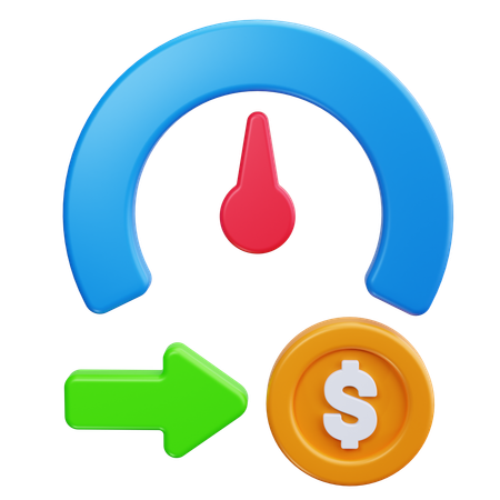 Credit Score  3D Icon