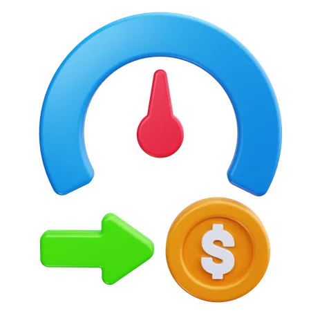 Credit Score  3D Icon