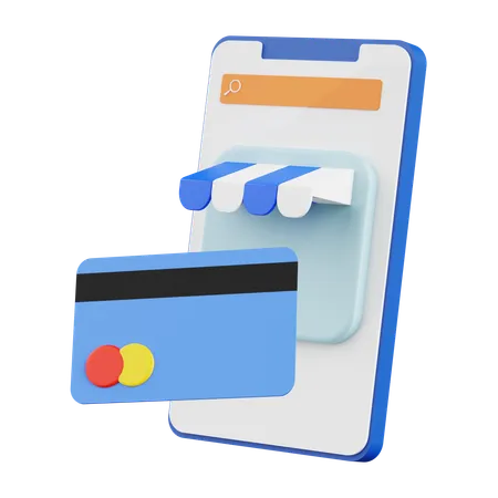 Credit Shop  3D Icon