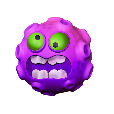 不気味な生き物  3D Icon