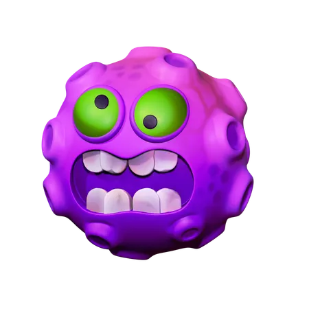 不気味な生き物  3D Icon