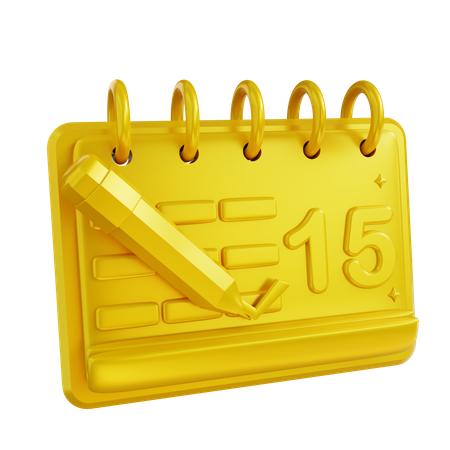 Créer des horaires  3D Icon