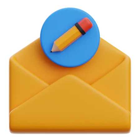 Créer un e-mail  3D Icon