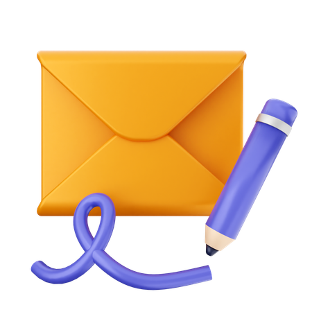 Créer un e-mail  3D Icon