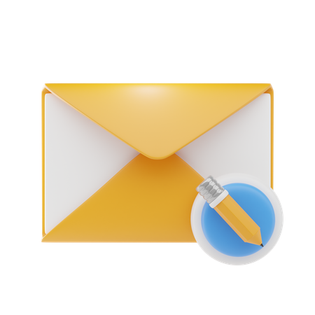 Créer un e-mail  3D Icon