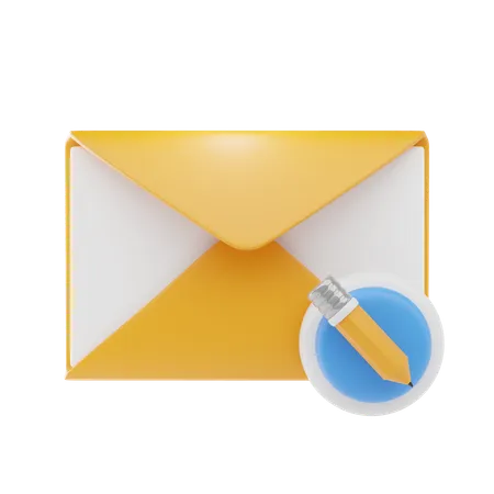 Créer un e-mail  3D Icon