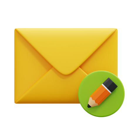 Créer un e-mail  3D Icon