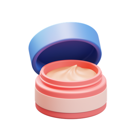 Crema facial  3D Icon