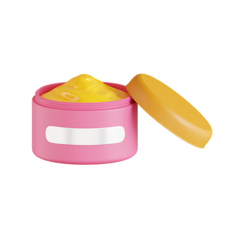 Crema facial  3D Icon