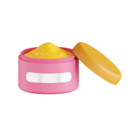 Crema facial  3D Icon