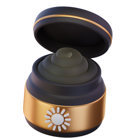 Crema de día 3D Icon