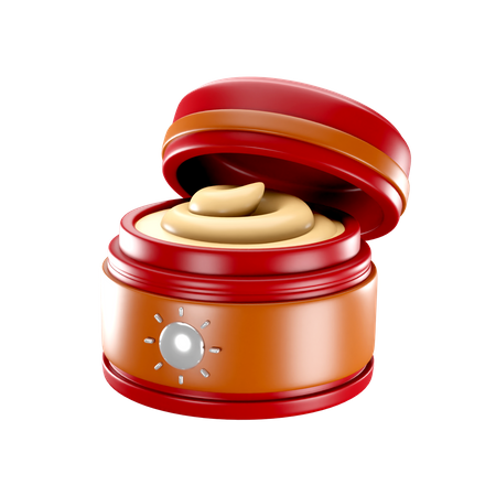 Crema de día  3D Icon