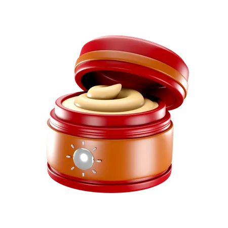 Crema de día  3D Icon