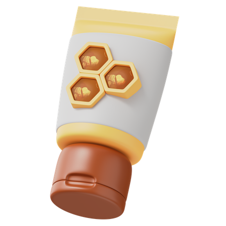 Crema de miel  3D Icon