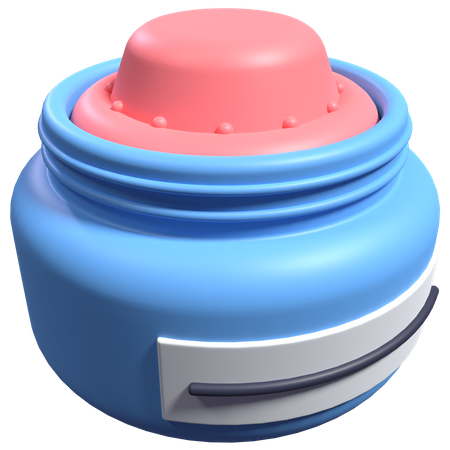 Crema facial  3D Icon