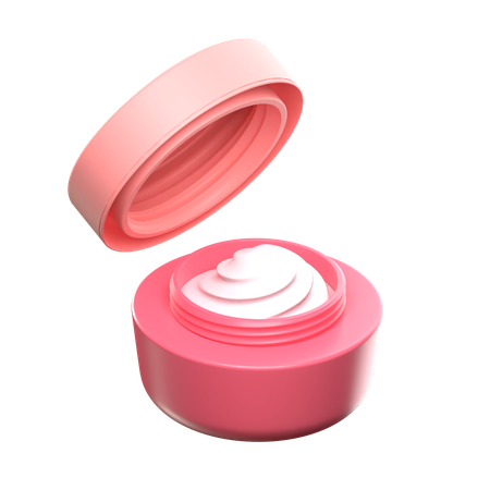 Crema facial  3D Icon