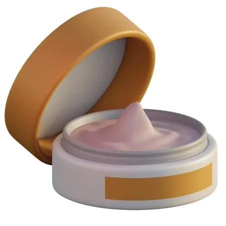 Crema facial  3D Icon