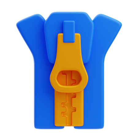 Cremallera  3D Icon