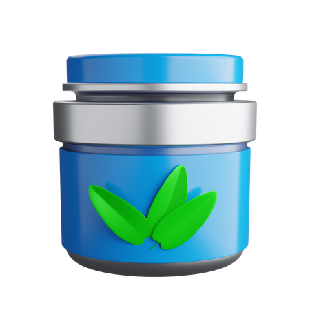 Crème aux herbes  3D Icon