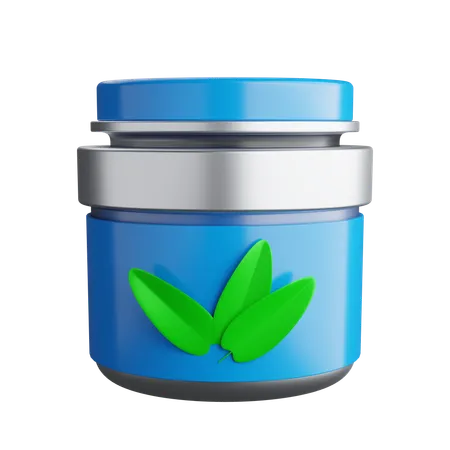 Crème aux herbes  3D Icon