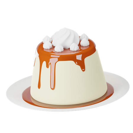 Crème  3D Icon