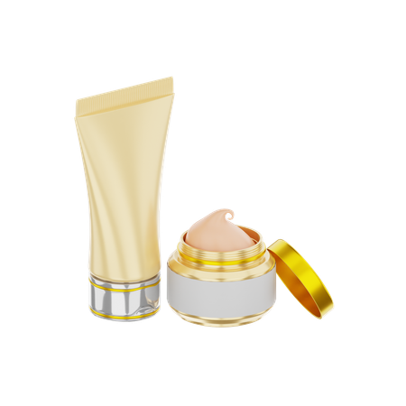 Crème de beauté  3D Icon