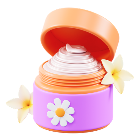 Crème de beauté  3D Icon