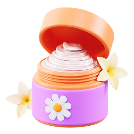 Crème de beauté  3D Icon